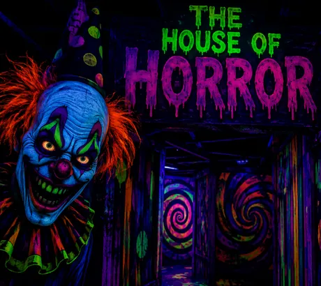 The House of Horror scene at The Holly Lane Haunt